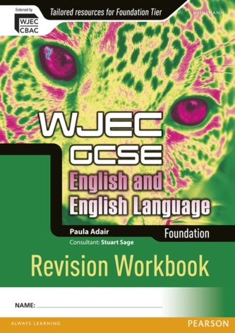 WJEC GCSE English and English Language  Foundation Revision Workbook