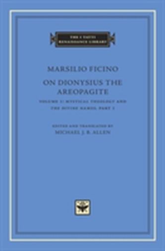 On Dionysius the Areopagite, Volume 1 On Dionysius the Areopagite, Volume 1