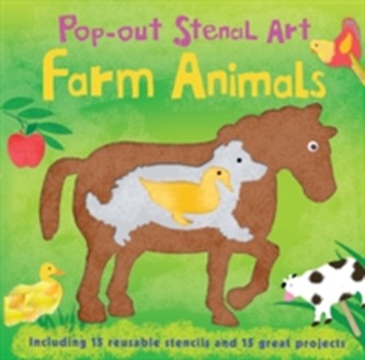 Pop-Out Stencil Art: Farm Animals