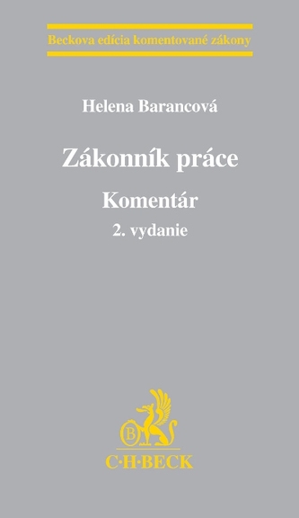 Zákonník práce. Komentár - 2. vydanie