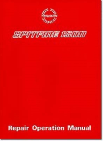 Triumph Spitfire 1500 Wsm Akm4329