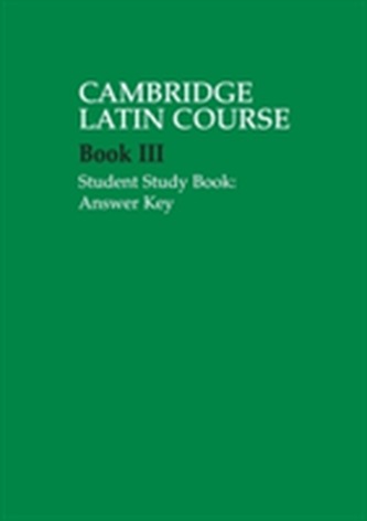 Cambridge Latin Course 3 Student Study Book Answer Key