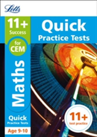 11+ Maths Quick Practice Tests Age 9-10 for the CEM tests