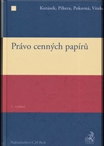Právo cenných papírů (Josef Kotásek, 2014)
