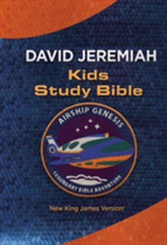 NKJV: Airship Genesis Kids Study Bible: TechTile Leather Edition