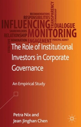 The Role of Institutional Investors in Corporate Governance