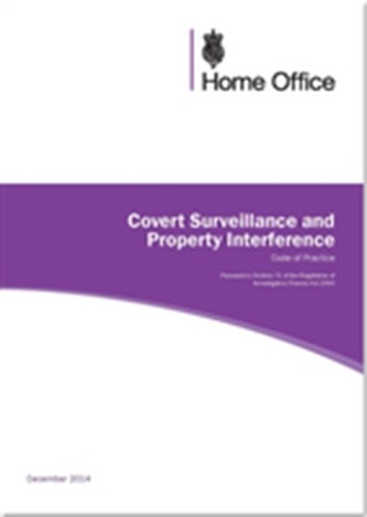 Covert surveillance and property interference
