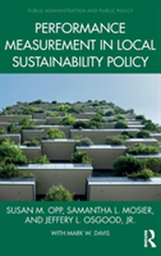 Performance Measurement in Local Sustainability Policy Performance Measurement in Local Sustainability Policy