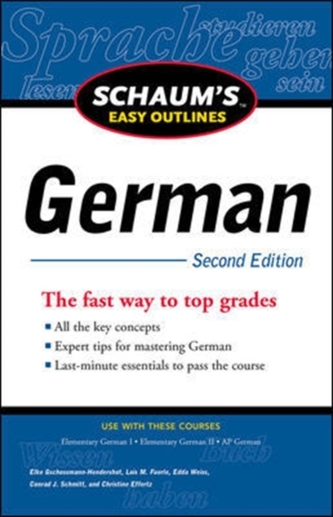 Schaum's Easy Outline of German