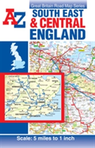 South East & Central England Road Map