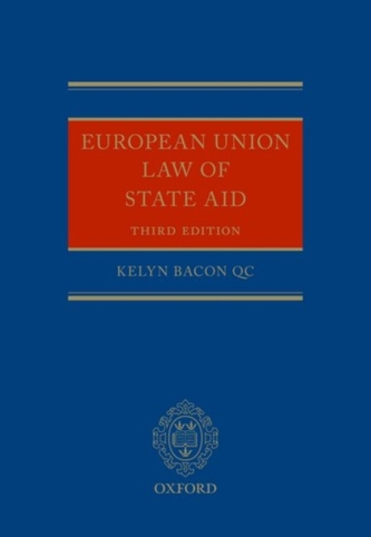 European Union Law of State Aid European Union Law of State Aid