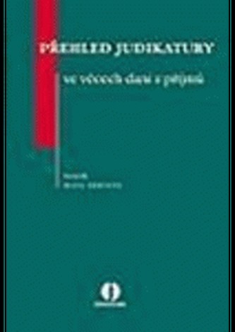 Přehled jud. ve věcech daní z příjmů