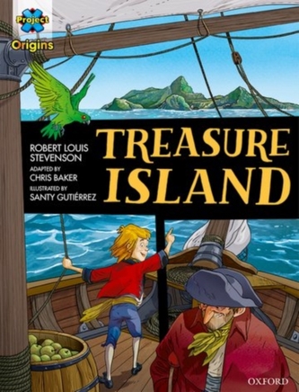Project X Origins Graphic Texts: Dark Red Book Band, Oxford Level 17: Treasure Island