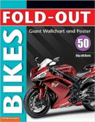 Fold-out Bikes Sticker Book