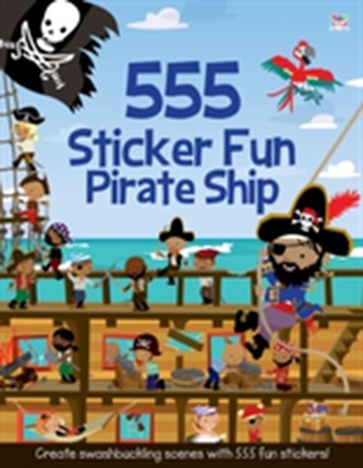 555 Sticker Fun Pirate Ship