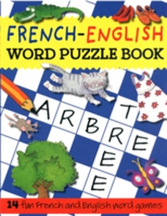 French-English Word Puzzle Book