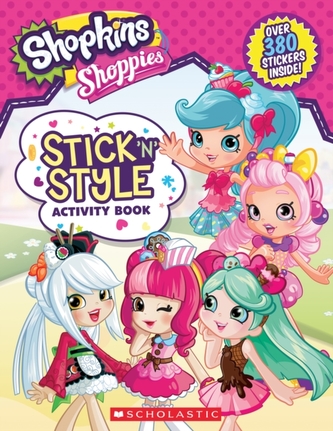 STICK N STYLE ACTIVITY BOOK SHOPKINS SHO