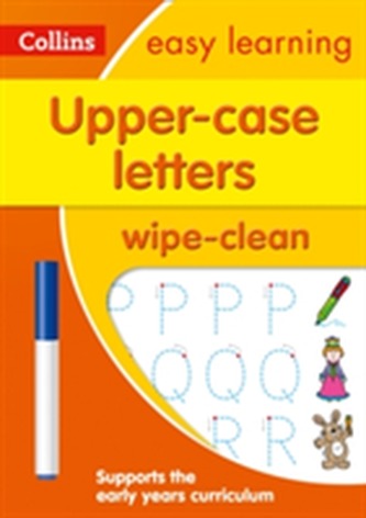 Upper Case Letters Age 3-5 Wipe Clean Activity Book