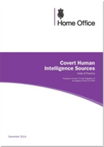 Covert human intelligence sources Covert human intelligence sources