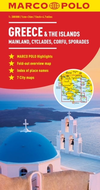 Greece & Islands Map