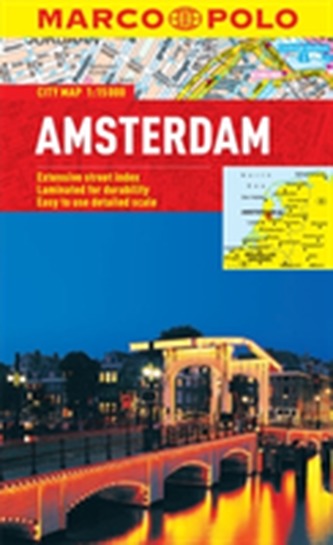 Amsterdam Marco Polo City Map Amsterdam Marco Polo City Map