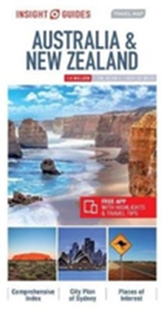 Insight Guides Travel Map Australia & New Zealand