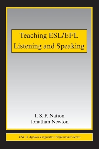 Teaching ESL/EFL Listening and Speaking