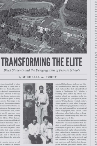 Transforming the Elite Transforming the Elite