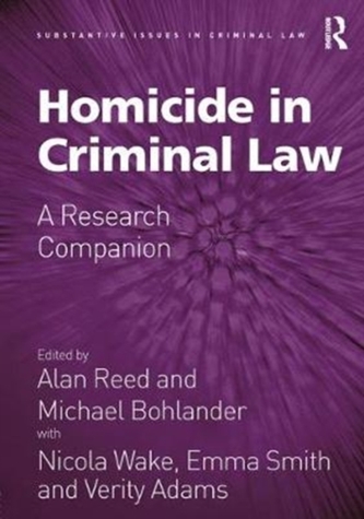 Homicide in Criminal Law