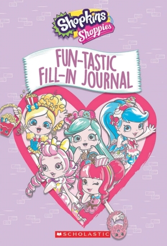 FUNTASTIC FILLIN JOURNAL SHOPKINS SHOPPI