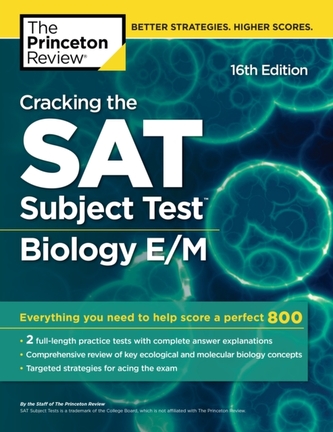 Cracking the Sat Biology E/M Subject Test