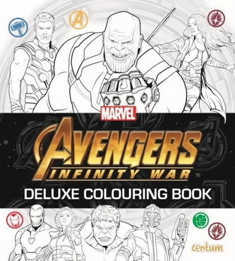 Avengers Infinity War - Deluxe Colouring Book
