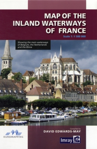 Map Inland Waterways of France