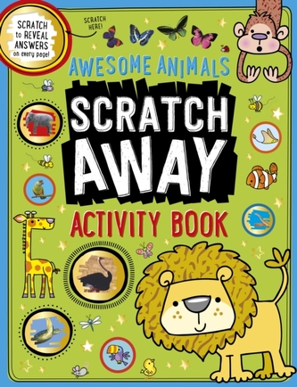 Awesome Animals Scratch Away Activity Book