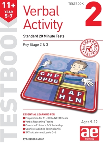 11+ Verbal Activity Year 5-7 Testbook 2