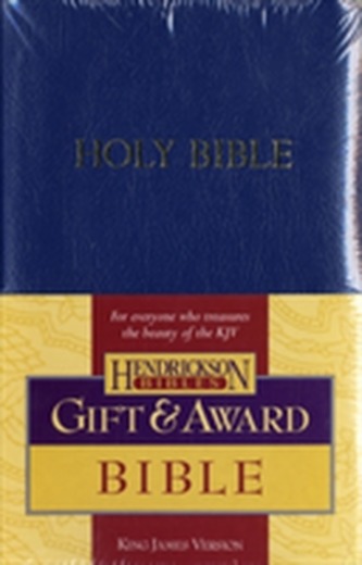 KJV Gift and Award Bible - Blue