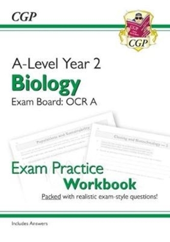 New A-Level Biology for 2018: OCR A Year 2 Exam Practice Workbook - includes Answers