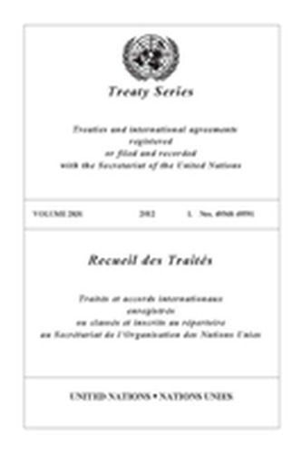 Treaty Series 2831 (English/French Edition)