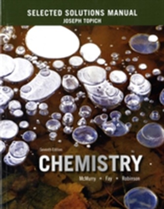 Selected Solutions Manual for Chemistry Selected Solutions Manual for Chemistry