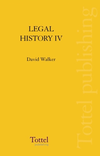 Legal History of Scotland