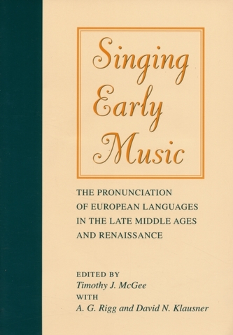 Singing Early Music