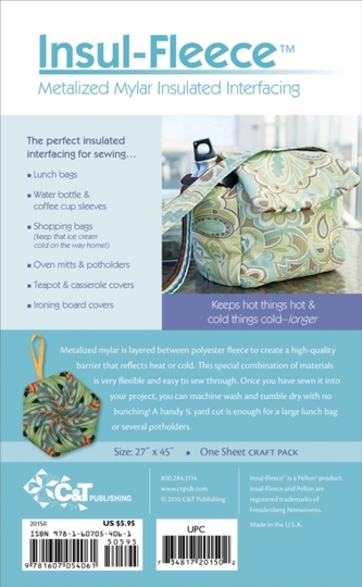 Insul-Fleece Craft Pack 27 X 45 Insul-Fleece Craft Pack 27 X 45