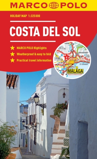 Costa Del Sol Marco Polo Holiday Map 2019 - pocket size, easy fold Costa del Sol map Costa Del Sol Marco Polo Holiday Map 2019 - pocket size, easy fold Costa del Sol map