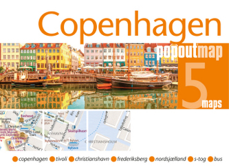 Copenhagen PopOut Map Copenhagen PopOut Map