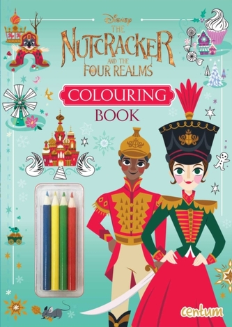The Nutcracker and the Four Realms Colouring Book with Pencils