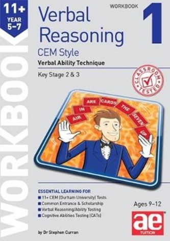 11+ Verbal Reasoning Year 5-7 CEM Style Workbook 1