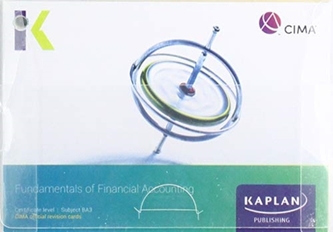 BA3 FUNDAMENTALS OF FINANCIAL ACCOUNTING  - REVISION CARDS