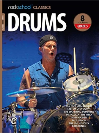 ROCKSCHOOL CLASSICS DRUMS GRADE 5 2018 B