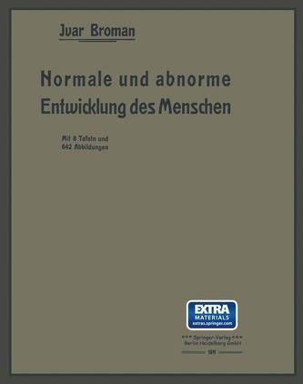 Normale und abnorme Entwicklung des Menschen