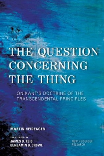 The Question Concerning the Thing The Question Concerning the Thing